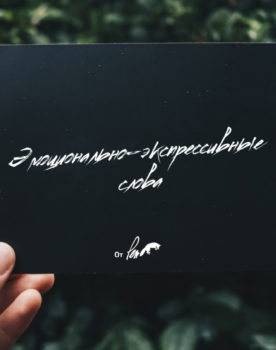 4 группы эмоционально-экспрессивных слов