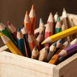 Коробка с Карандашами